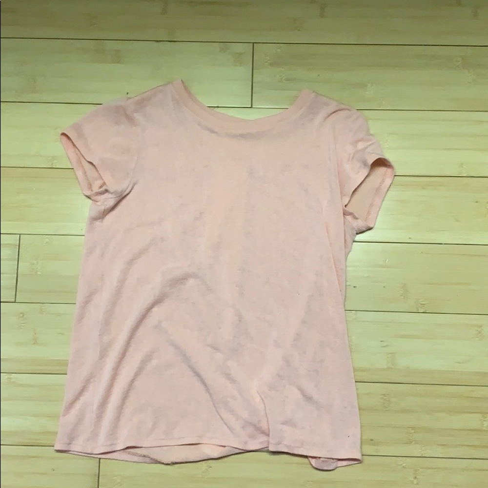 Pink athleta girl t shirt
